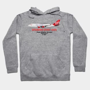 Boeing B747-400 - Virgin Atlantic Airways "Old Colours" Hoodie